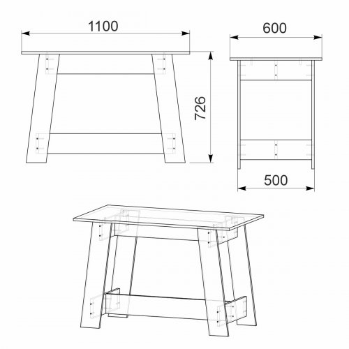 Кухонный стол КС-11