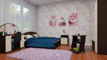 Спальня с Кроватью 160 Компанит